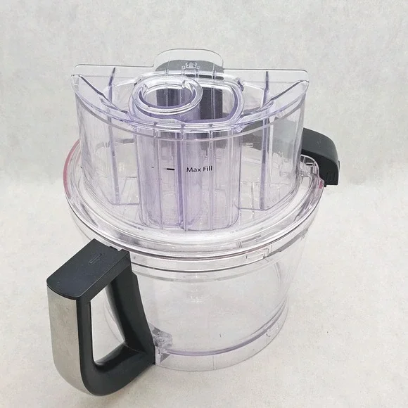 OEM KitchenAid Food Processor 13 Cup Work Bowl & Lid Only Replacement KFP1333OB - Picture 3 of 9